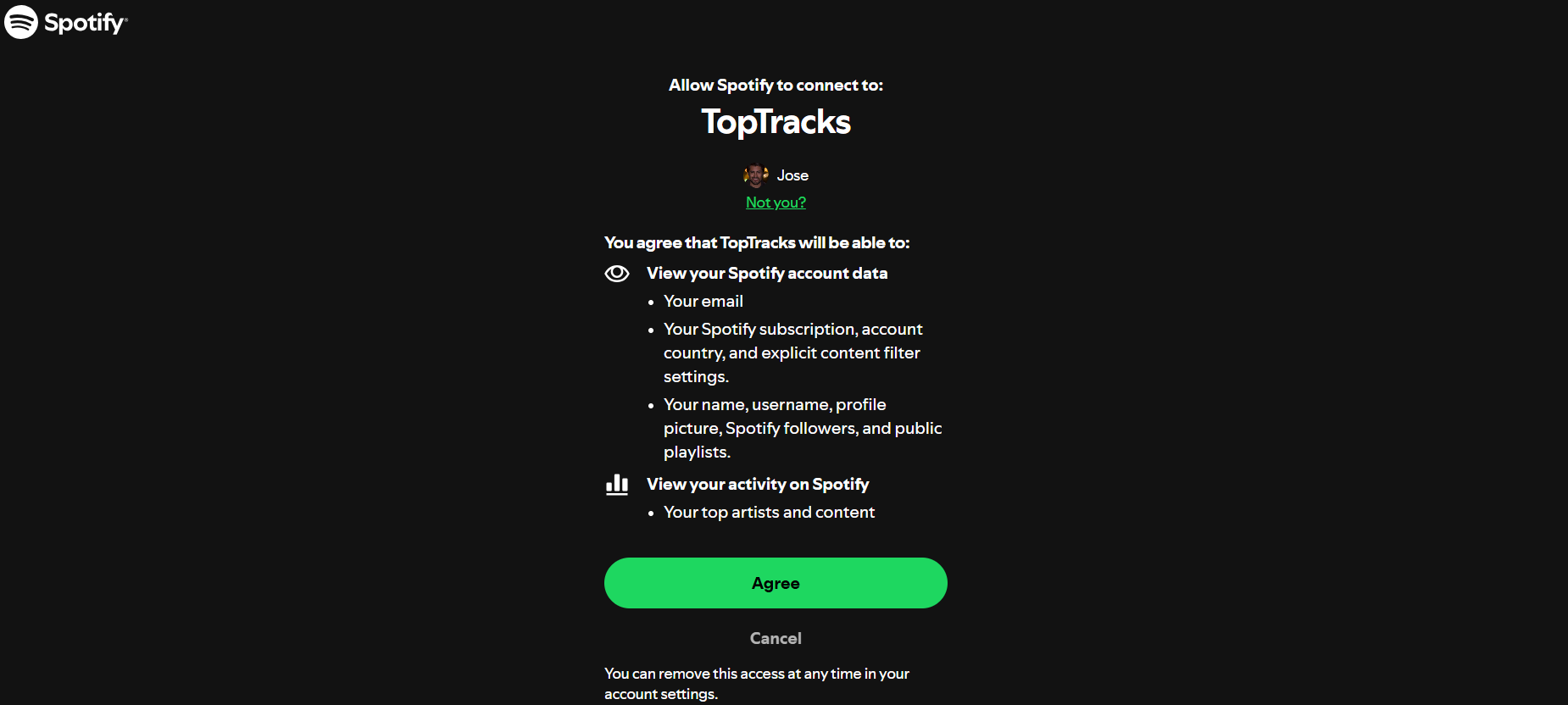 Spotify Playlist App screenshot 3