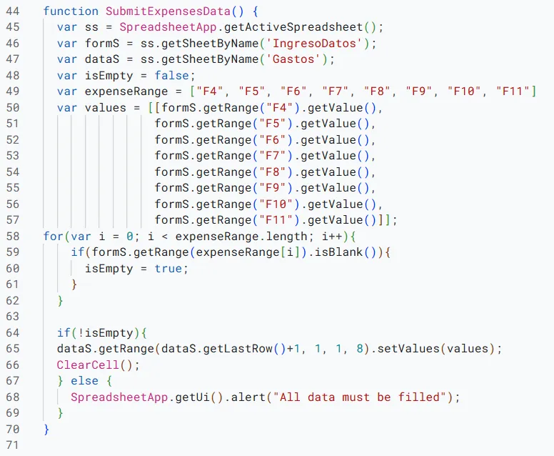 Google AppScript