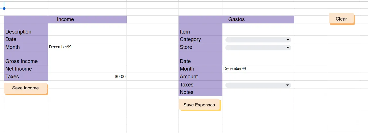 Google Sheet